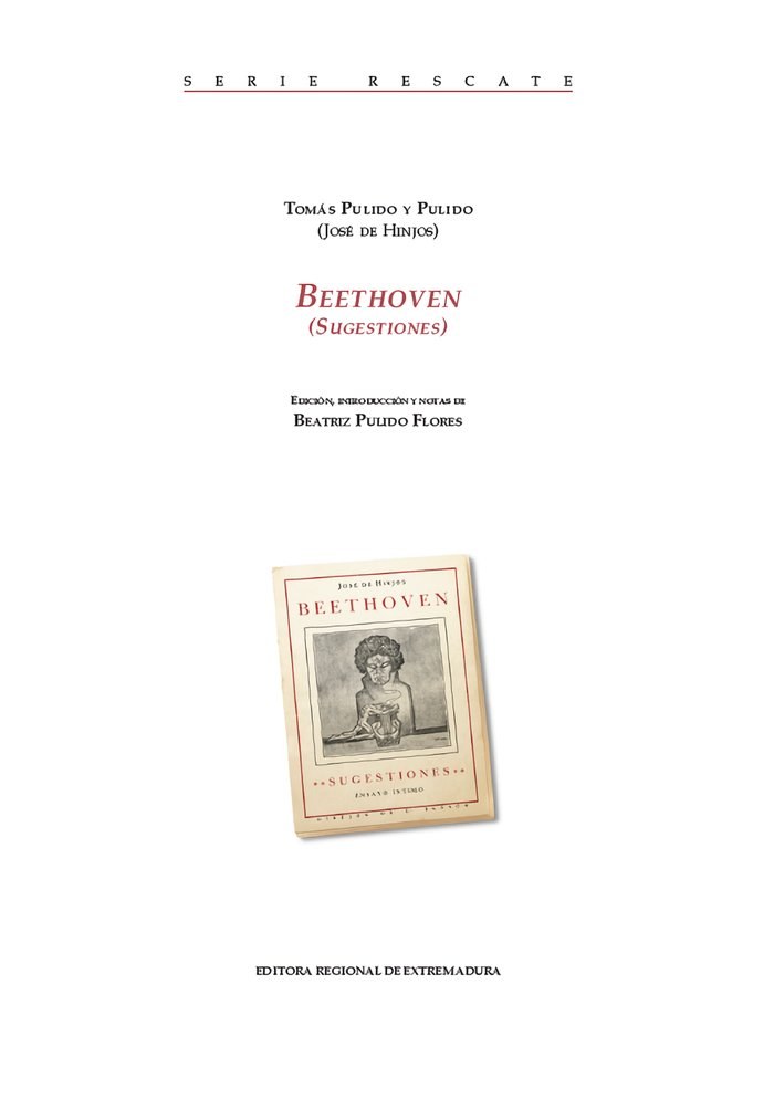 Cubierta de Beethoven. Sugestiones, edición, introducción y notas de Beatriz Pulido Flores